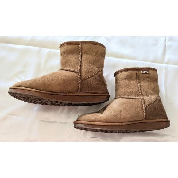 Emu Australia Stinger Mini Women's Wool Lined Sheepskin Ankle Bootie Size 8 US - Picture 8 of 9